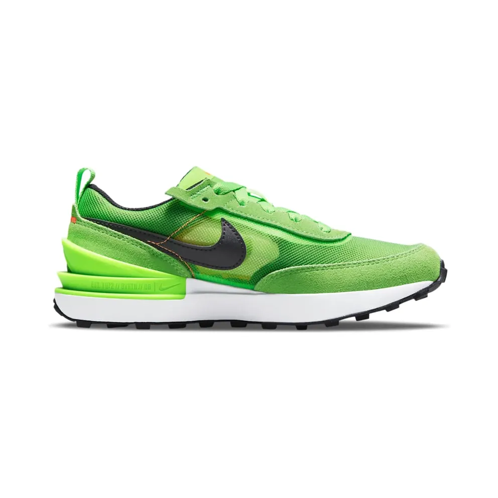 Nike Waffle One “Electric Green / Mean Green / Hyper Crimson / Black” (DC0480-300)