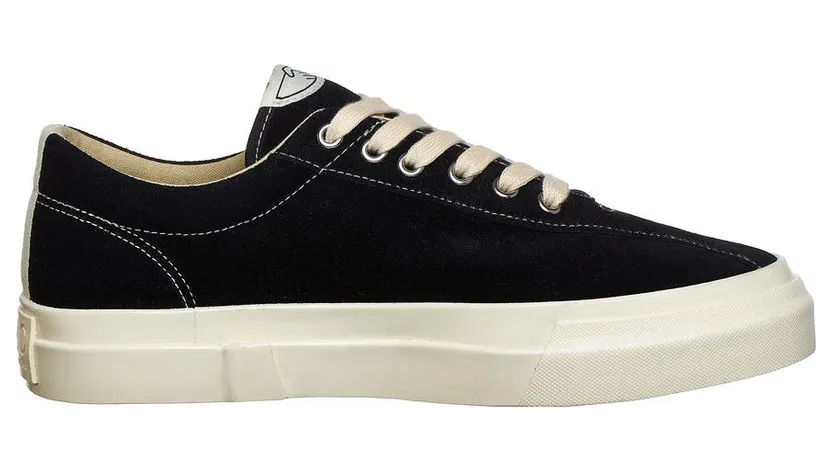 Stepney Workers Club Dellow Suede Black / Ecru (YA01135) (3)