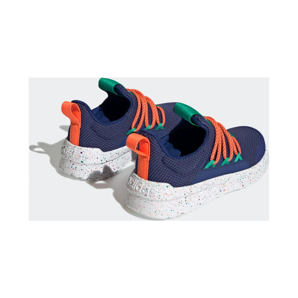 Adidas Lite Racer Adapt 4.0 Lifestyle Running Slip-On Lace Victory Blue / Dark Blue / Court Green (HQ3751)