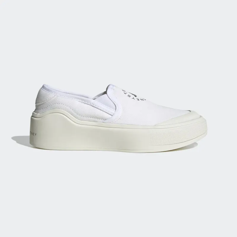 Adidas adidas by Stella McCartney Court Slip-On Cloud White / Cloud White / Core Black (HP3206)