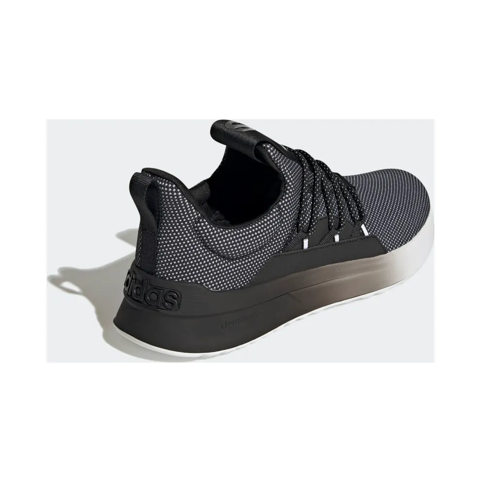 adidas Lite Racer Adapt 4 Cloudfoam Lifestyle Running Slip-On Shoes Cloud White / Core Black / Cloud White (HR1798)