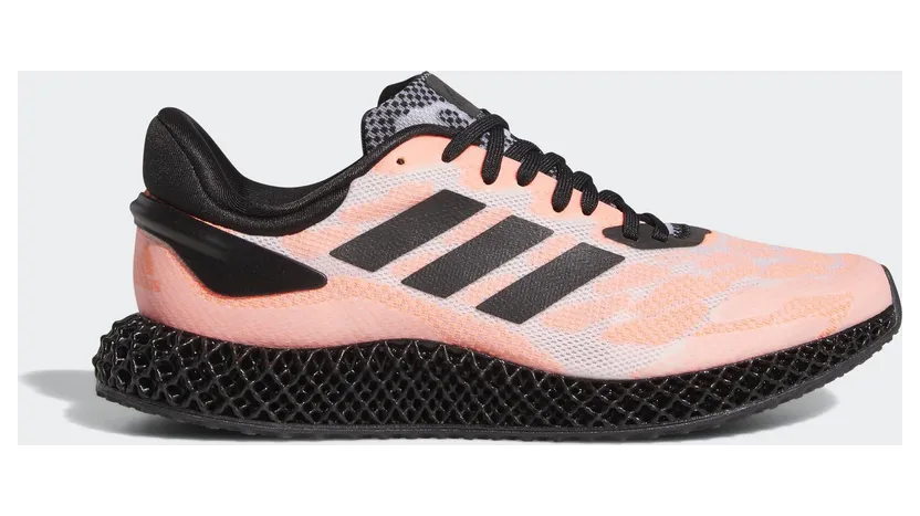 Adidas 4D Run 1.0 Black Signal Coral (FW6839)