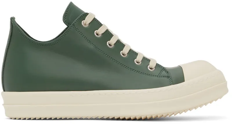 Rick Owens Orange Full Grain Low (RU02B2891 LCG)