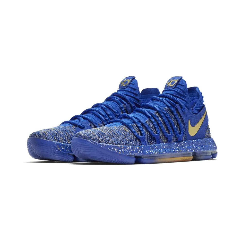 Nike KD 10 Finals Racer Blue/Metallic Gold (897815-403)