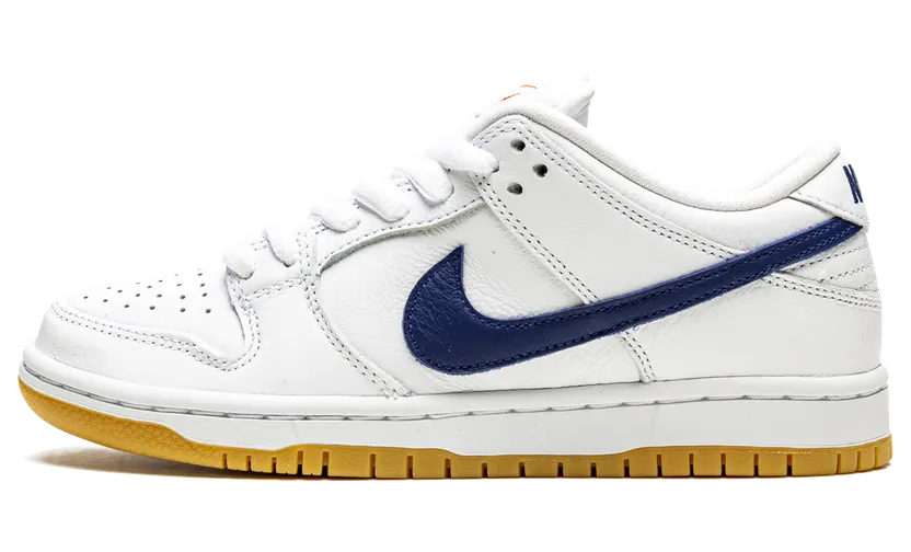 Nike SB Dunk Low Orange Label White Navy (2021) (CZ2249-100)