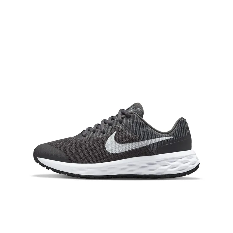 Nike Revolution 6 Older Kids’ Road Running Grey 50% Sustainable Materials (DD1096-004)