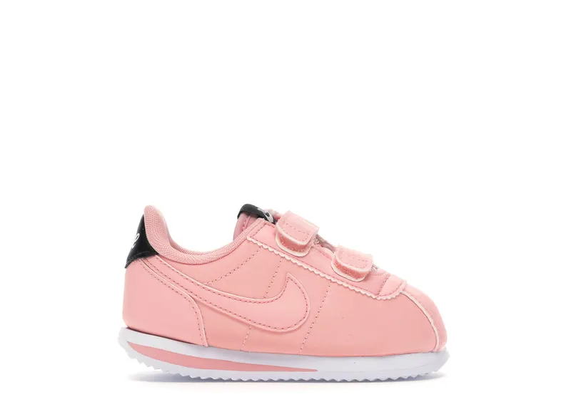 Nike Cortez Basic Valentines Day 2019 Bleached Coral (TD) Bleached Coral/Bleached Coral-Black-White (BQ7100-600)