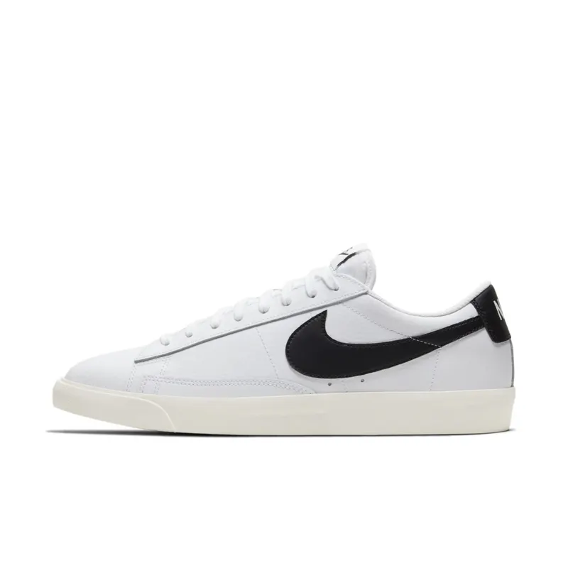 Nike Blazer Low Leather White Black White/Black-Sail (CI6377-101)