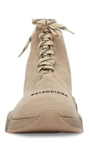 Balenciaga Speed 2.0 Lace Up Beige (W) (617214W2DB19710) (2)