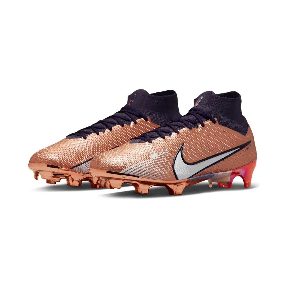 Nike Zoom Mercurial Superfly 9 Elite KM FG Metallic Copper (FJ1588-810)