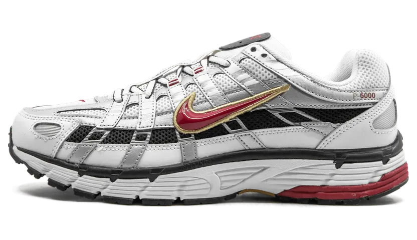 Nike P-6000 White Gold Red (W)