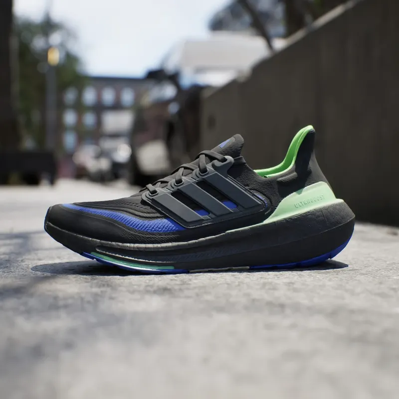 adidas Ultra Boost Light Core Black Lucid Lime (IF2414)