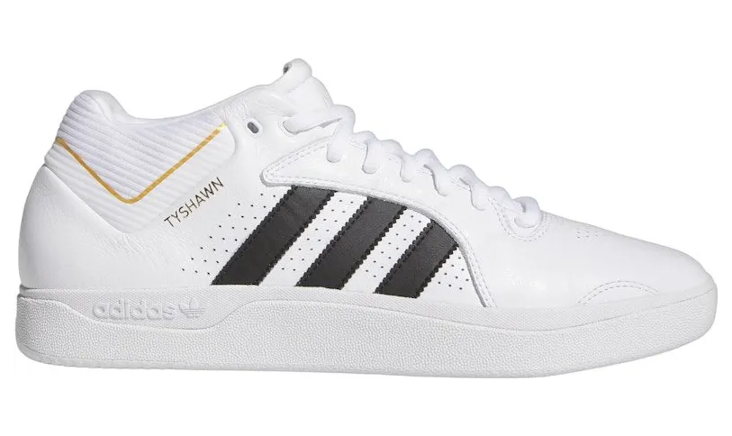 adidas Tyshawn Remastered Cloud White Core Black Gold Metallic (IF4625)