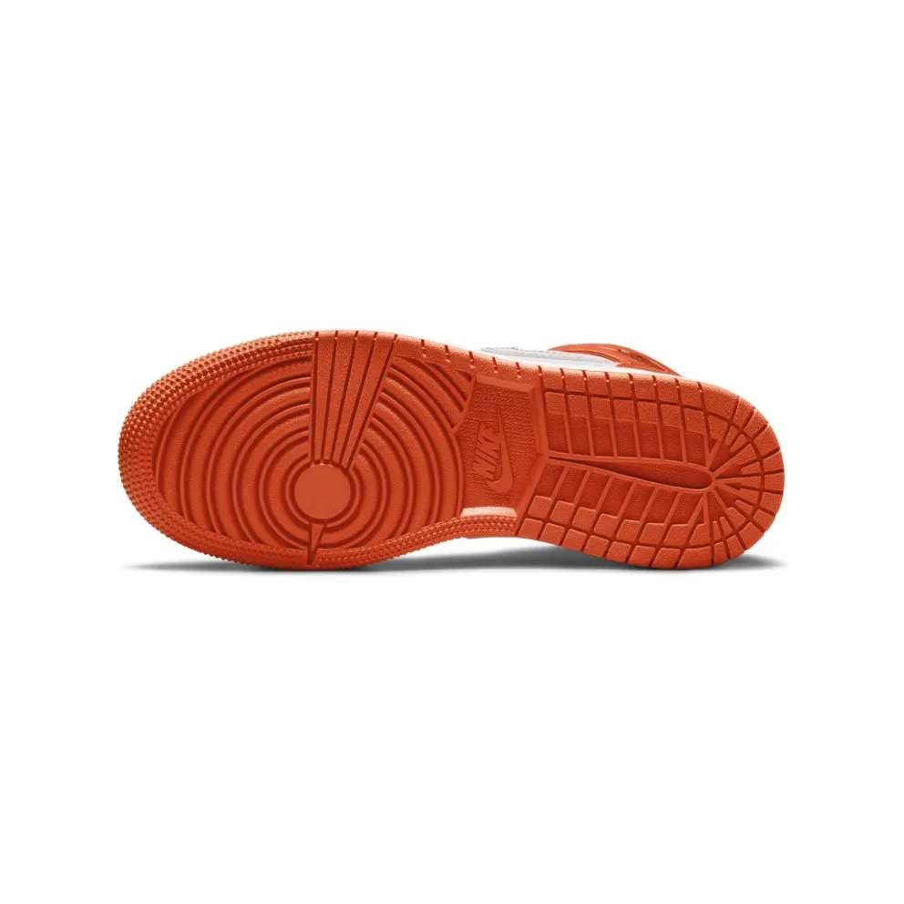 Jordan 1 Mid Metallic Orange (GS) (DM4228-800)