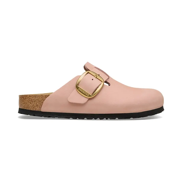 Birkenstock Boston Big Buckle Nubuck Soft Pink (1031831)