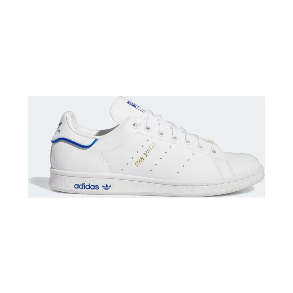 adidas Stan Smith Schuh Cloud White / Royal Blue / Yellow (GW0489)