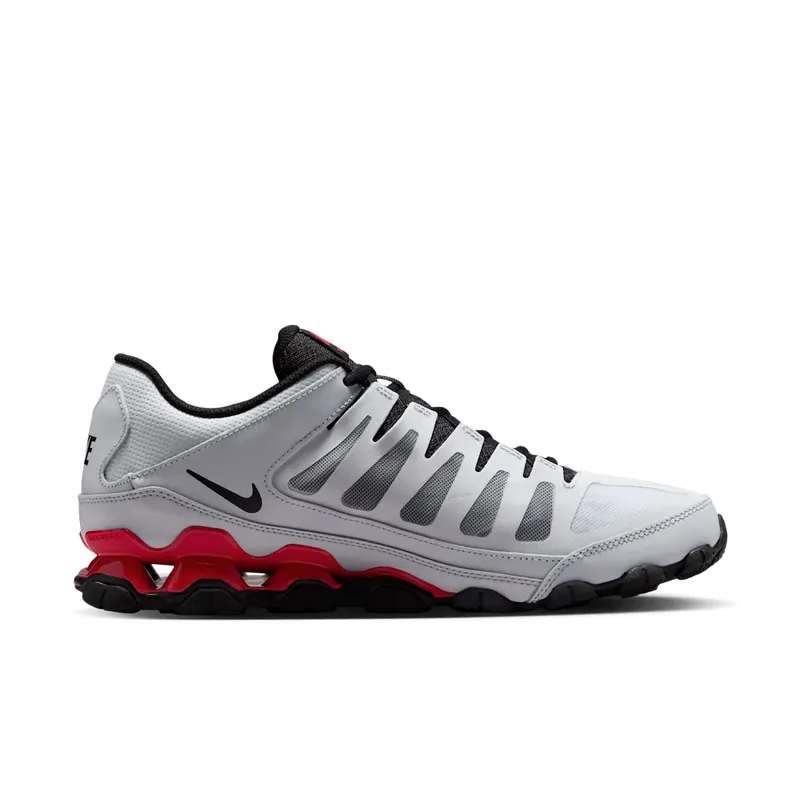 Nike Reax 8 TR Pure Platinum Black University Red (621716-042)