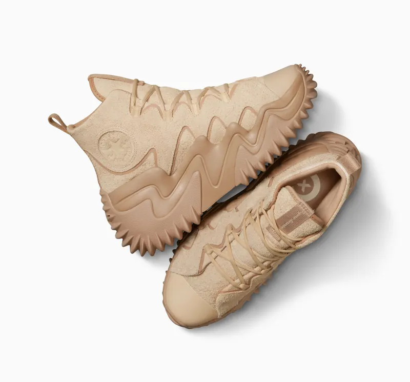 Converse Run Star Motion CX Platform SGA Oat Milk/champagne Tan