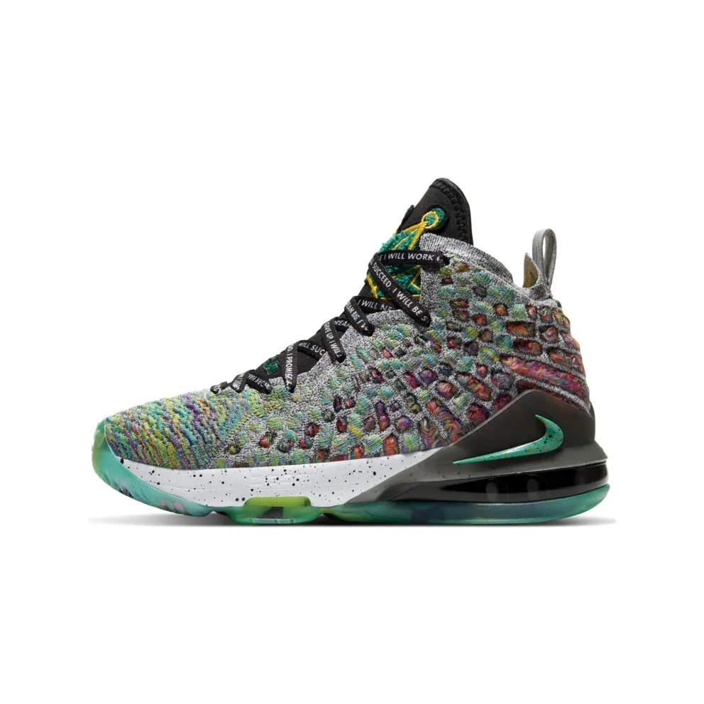 Nike LeBron 17 I Promise (GS) Neptune Green/White-Black (CW2761-300)
