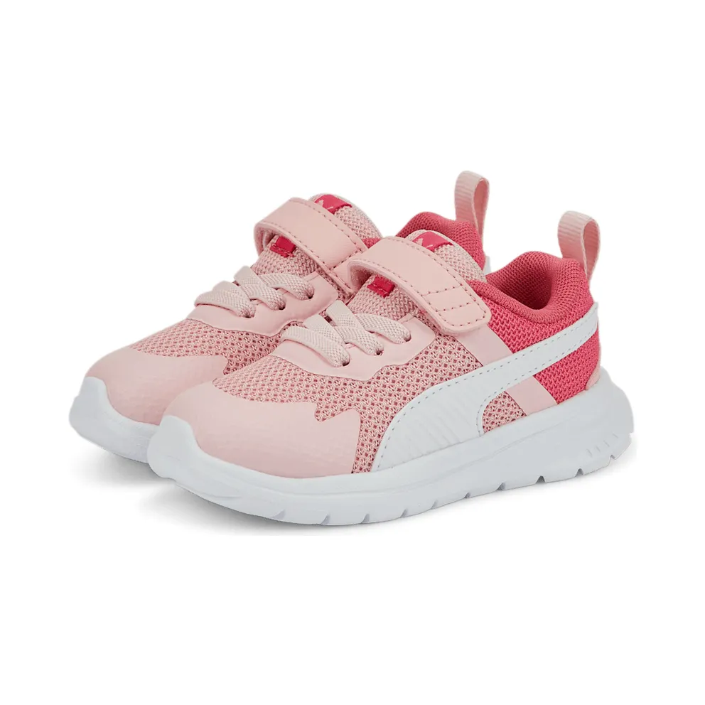 Puma Evolve Run mesh with alternatieve sluiting White/Brown (386240-03)