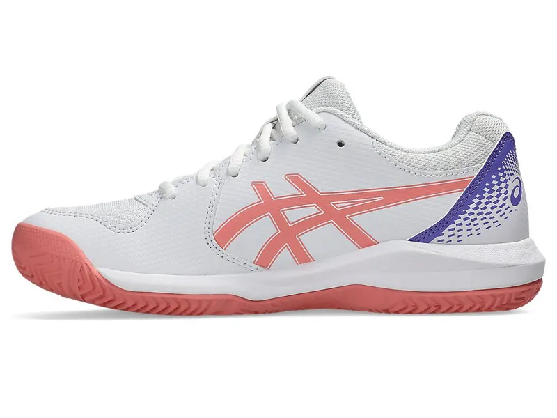 ASICS GEL-DEDICATE 8 PADEL “White / Guava” (1042A241-105)