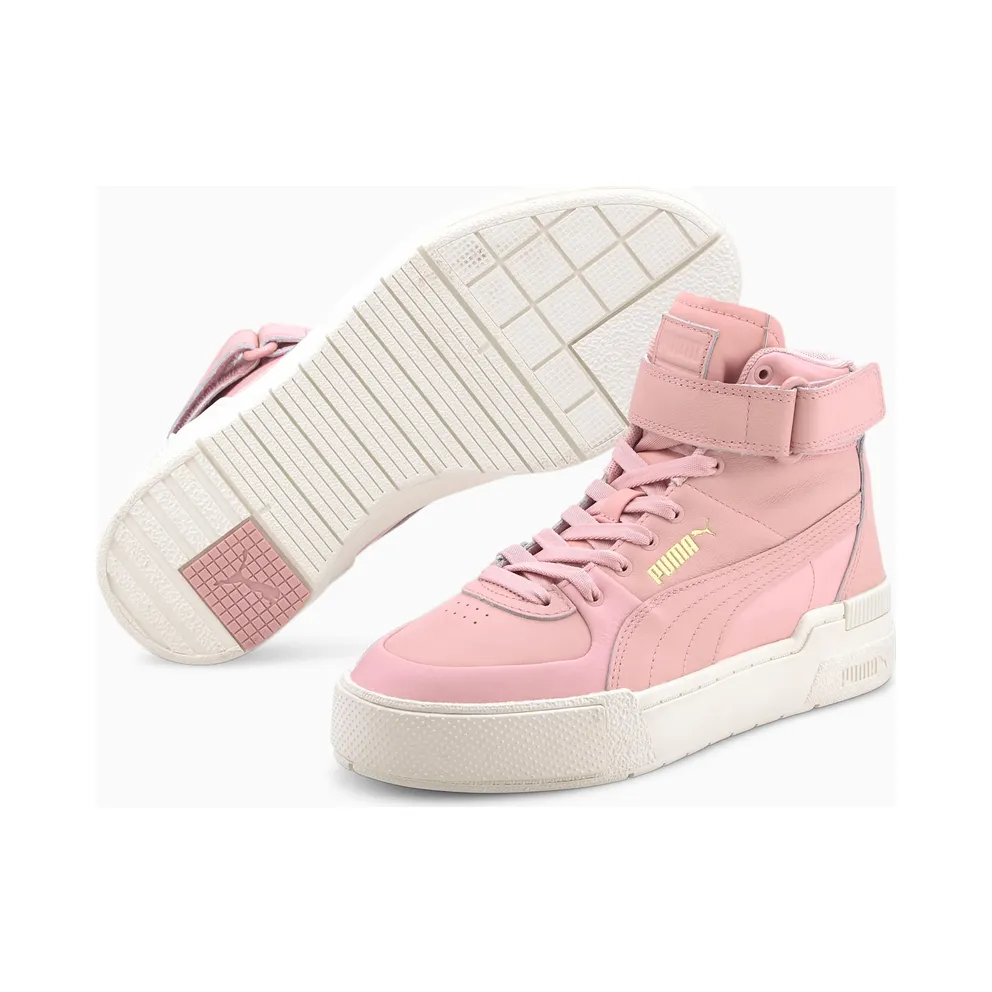 Puma Cali Sport Top Warm Up Pink/White (37343602)