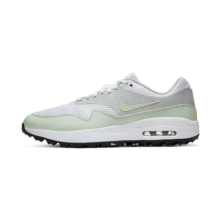 Nike Air Max 1 Golf “White / Neutral Grey / Black / Jade Aura” (CI7576-111)