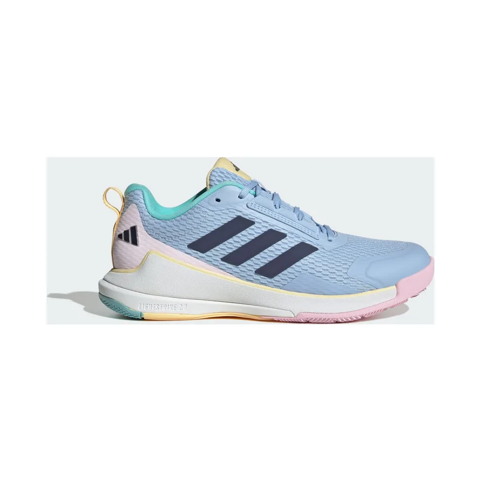 adidas Novaflight 2 Indoor Glow Blue Shadow Navy Core Black (JQ3601)