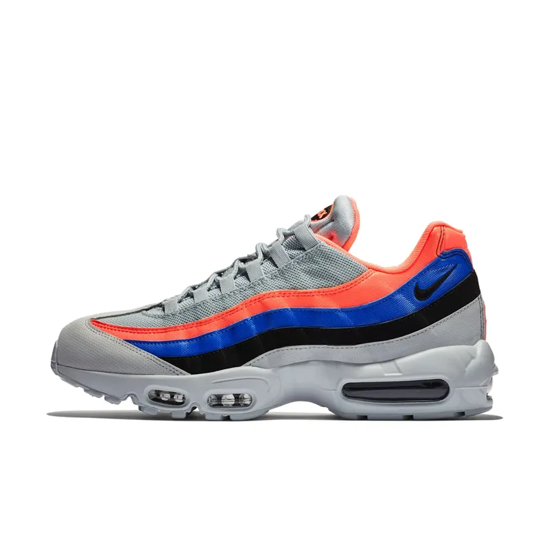 Nike Air Max 95 Ultramarine Platinum Pure Platinum/Bright Mango-Racer Blue-Black (749766-035)