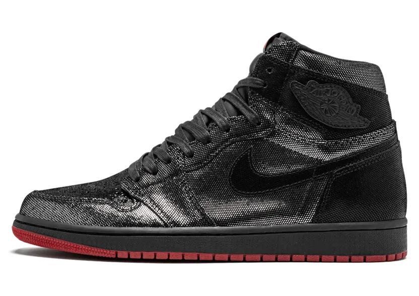 Air Jordan 1 Retro High OG ‘SP Gina’ Black/Black-White-Varsity Red (CD7071-001)