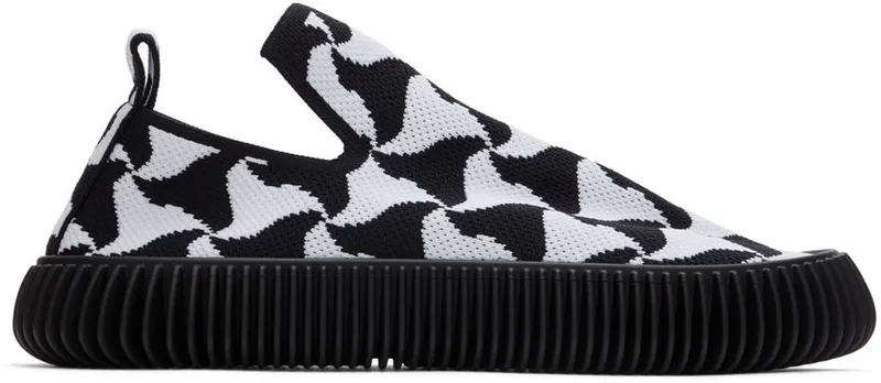 Bottega Veneta Black & White Ripple (690123 V1NW)