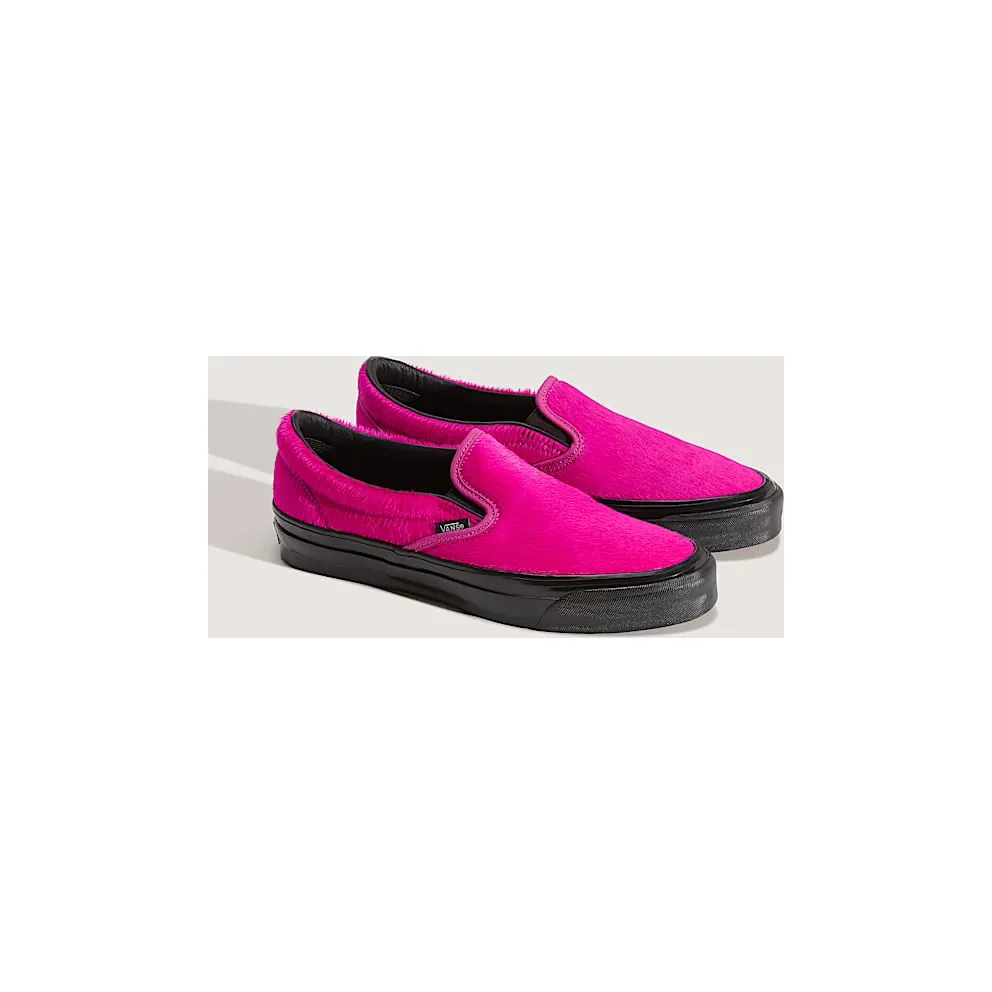Vans LX Classic Slip-On 98 “Pony Hair Fuchsia” (VN000EEZVDH)