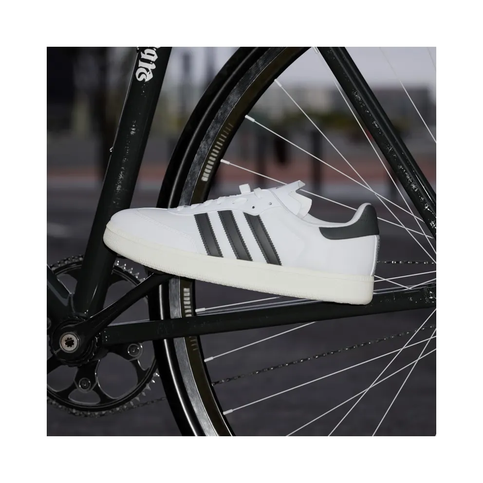 Adidas Velosamba Made With Nature Cycling Shoes Cloud White / Core Black / Off White (IE0231)