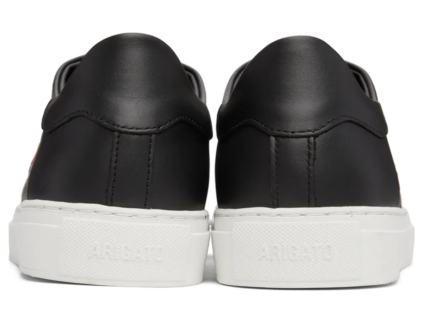 Axel Arigato Black & White Clean 90 Bee Birds Sneakers (28744) (4)