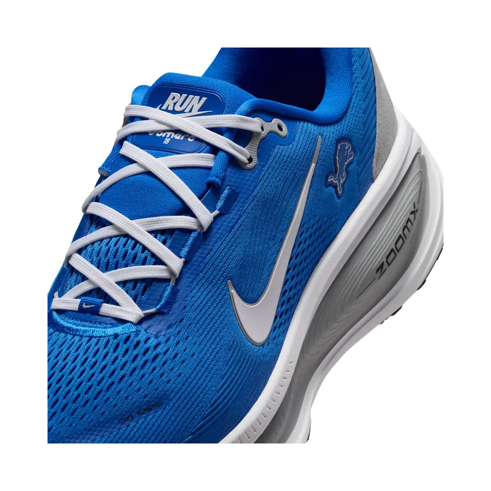 Nike Vomero 18 – Detroit Lions – “Blue Spark / Wolf Grey / White” (IQ5888-400)