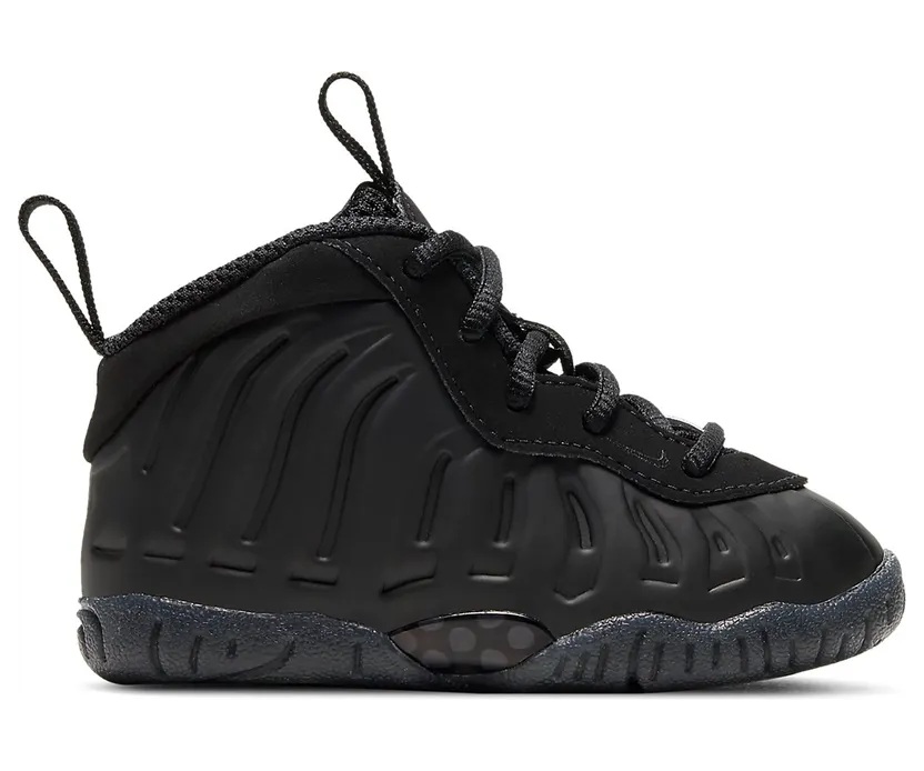Nike Little Posite One TD ‘Anthracite’ Black/Wolf Grey/Anthracite/Black (723947-014)