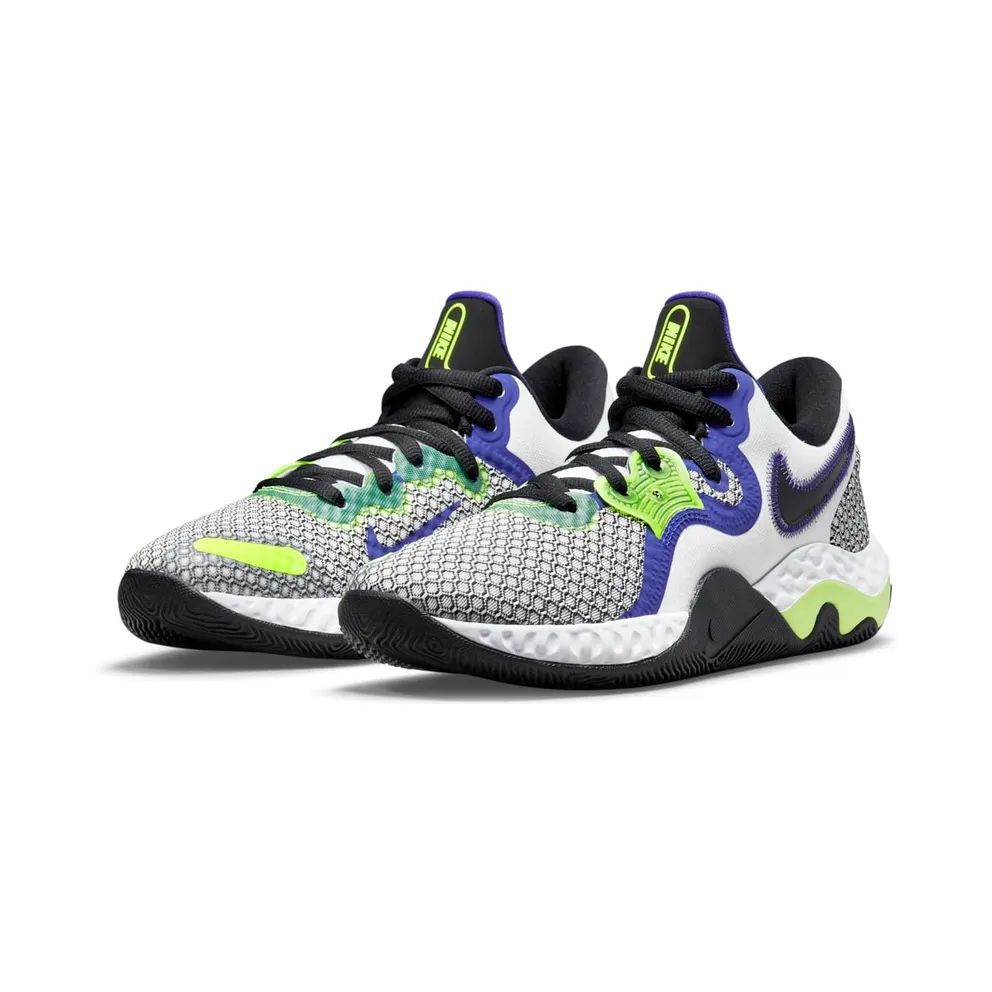 Nike Renew Elevate 2 White Volt Indigo (CW3406-101)