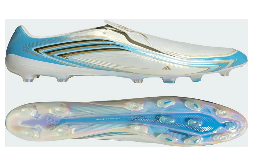 adidas F50 Elite Messi AG Ivory Semi Blue Burst Icy Blue (El Ultimo Tango – Last Tango) (KH8248)
