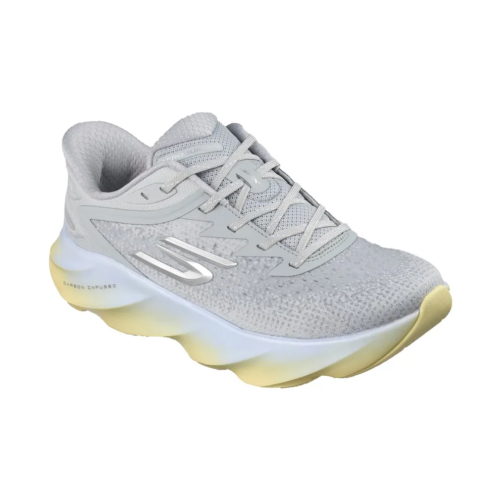 Skechers Slip-ins: Aero Burst Licht Grey/Blue (172215LGBL)