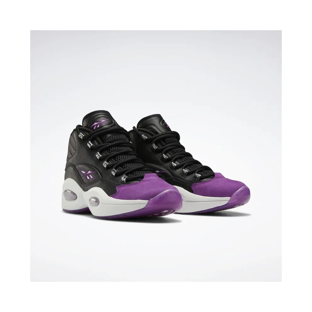 Reebok Question Mid Shoes Core Black / Aubergine / Pure Grey 1 (GX0240)