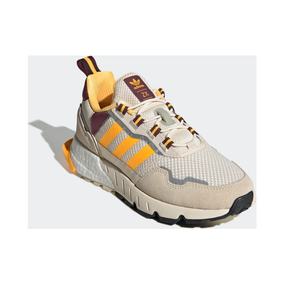 adidas ZX 1K Boost Wonder White / Solar Gold / Victory Crimson (H00442)