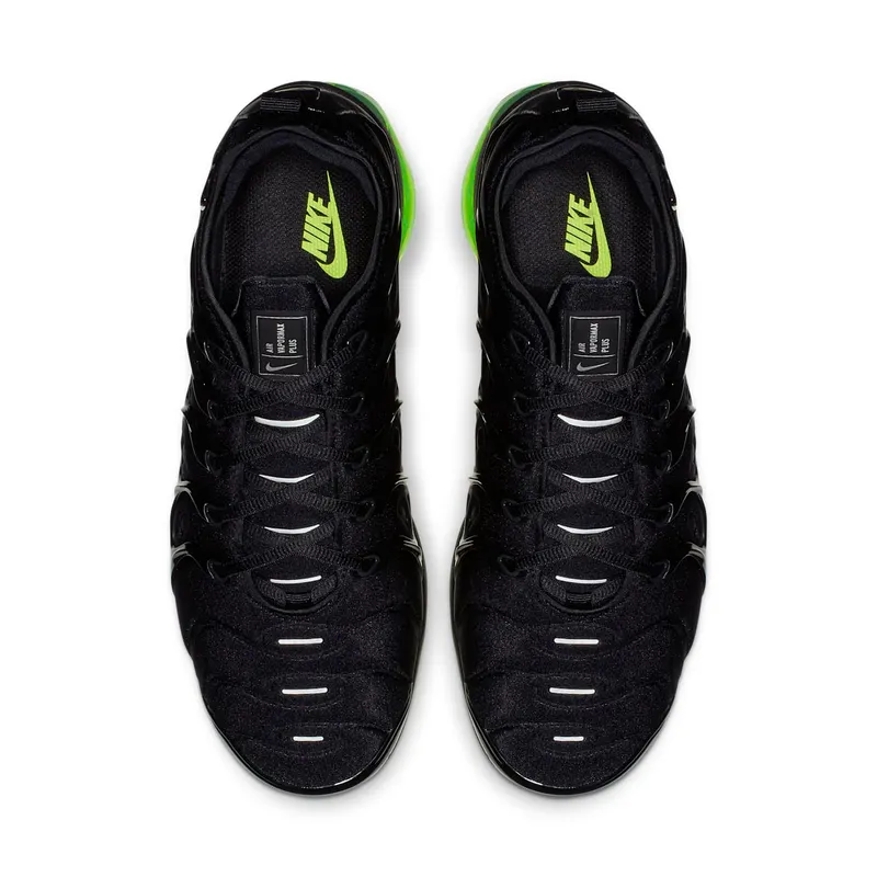 Nike Air VaporMax Plus Black Volt Sole Black/Reflect Silver-Volt (924453-015)
