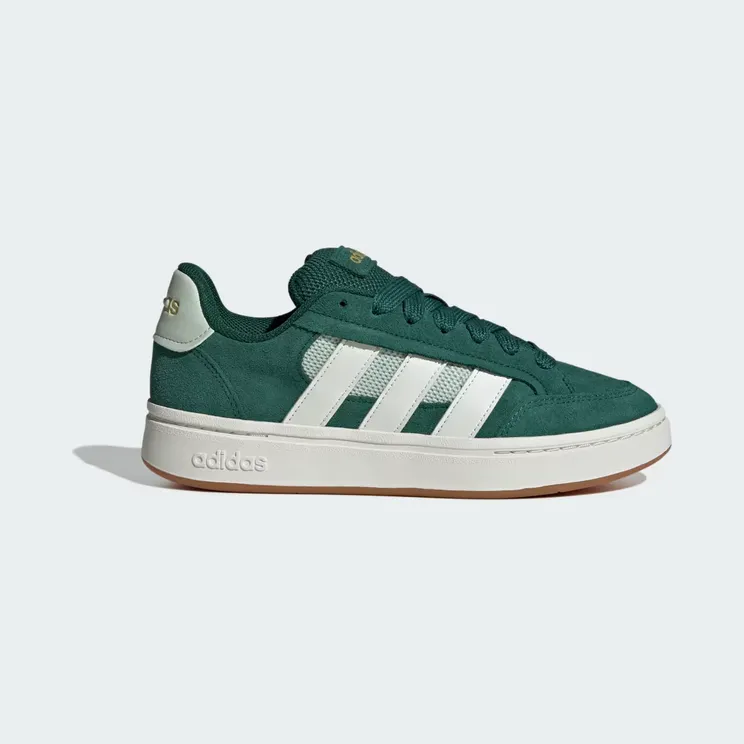 adidas Grand Court Alpha “Collegiate Green / Off White / Linen Green” (HQ7372)