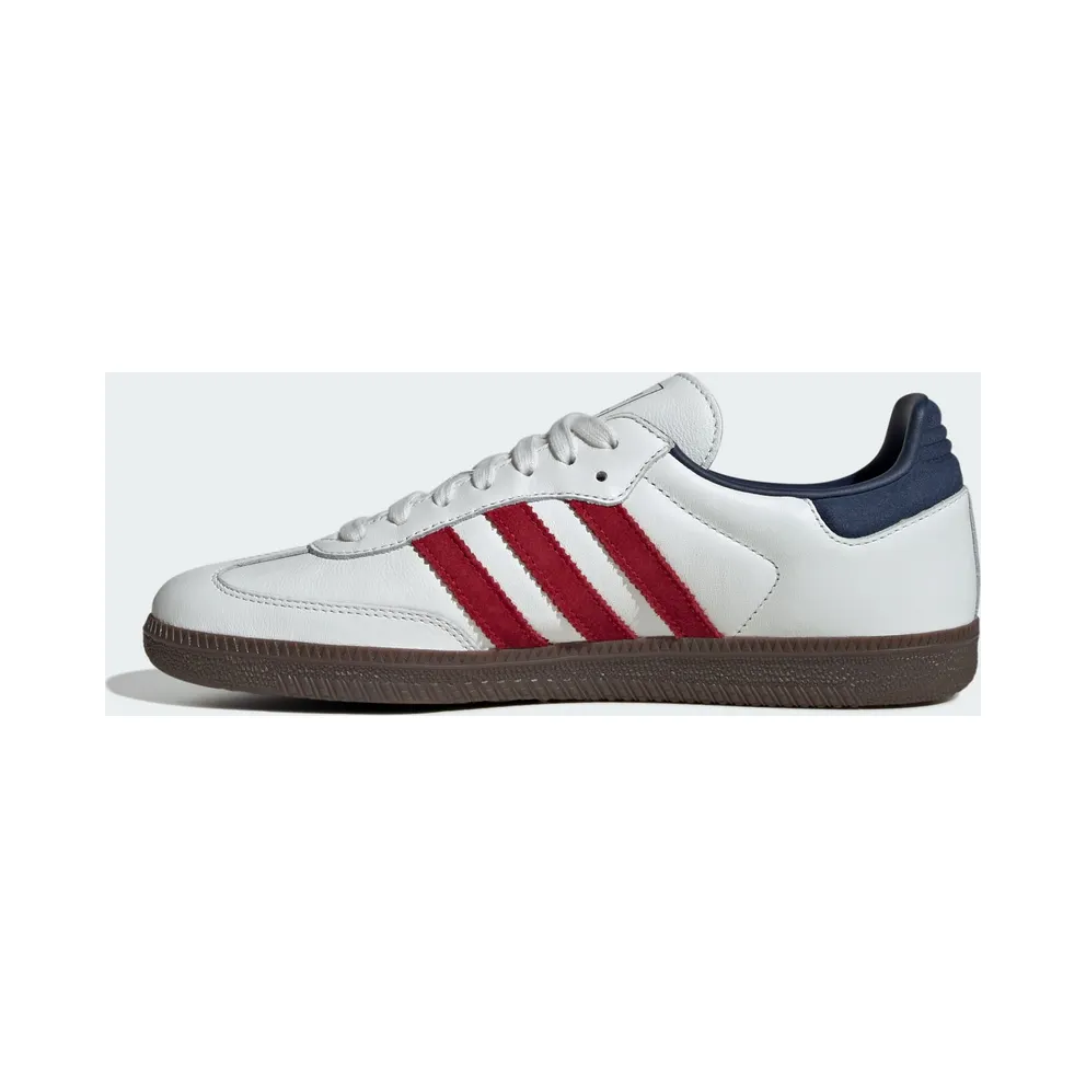 Adidas Samba OG Core White / Team Victory Red / Night Indigo (IH4881)