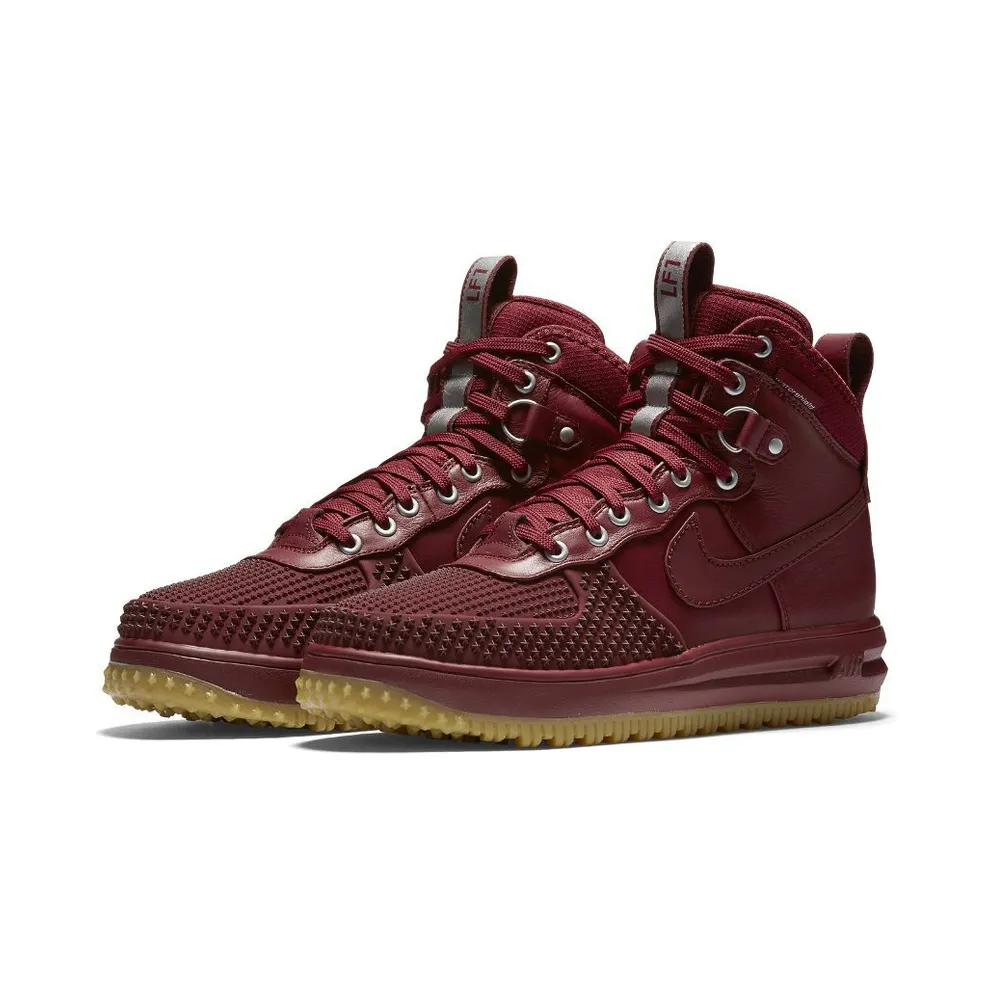 Nike Lunar Force 1 Duckboot Team Red Gum Team Red/Team Red-Gum Light Brown (805899-600)