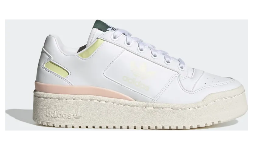 adidas Forum Bold Schuh Cloud White / Off White / Green Oxide (GZ7062)
