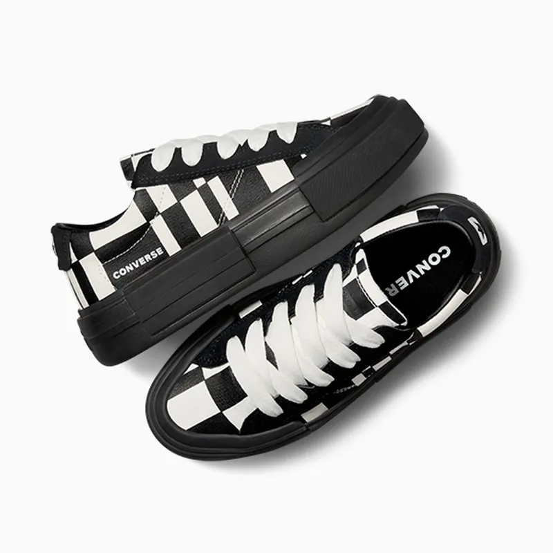 Converse Chuck Taylor All Star Cruise Low Distorted Checkered Distorted Checkered Black Egret (A08790C)