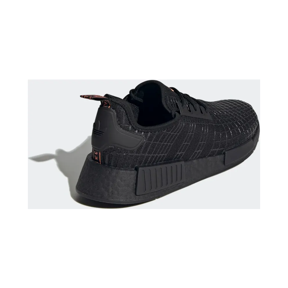 Adidas NMD_R1 Core Black / Core Black / Beam Orange (GX9529)