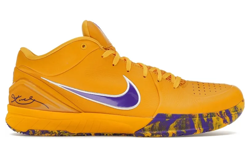 Nike Kobe Four University Gold / White / Fierce Purple ((Los Angeles Lakers) IV6585-900)