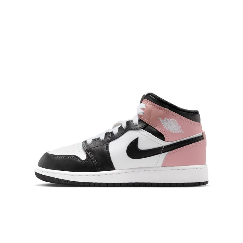 Jordan 1 Mid GS “Rust Pink” (DQ8423-100)